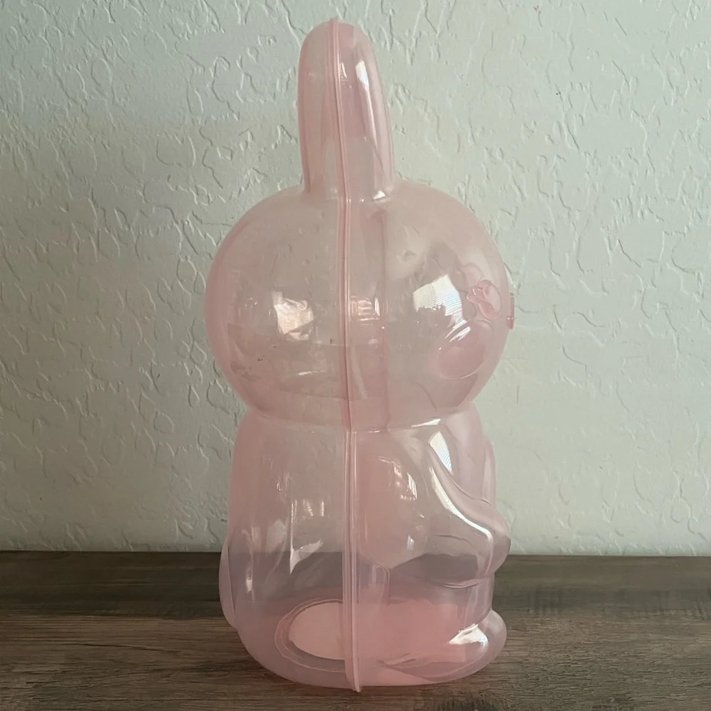 Target Bullseyes Playground Plastic Easter Bunny Storage Vessel - Pink